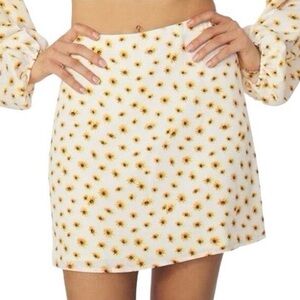 WeWoreWhat MINI SLIP SKIRT